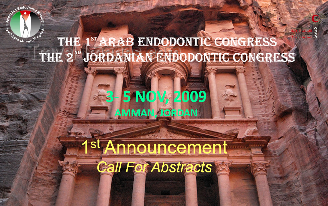 The 1st Pan Arab Endodontic Conference - Jordan